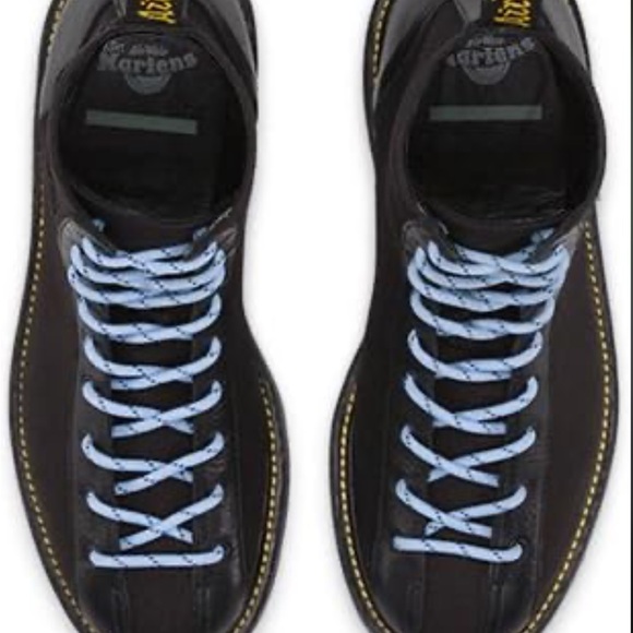 Dr. Martens AGGY Agyness Deyn Women's LTT Leather Boots - Black - Picture 8 of 16